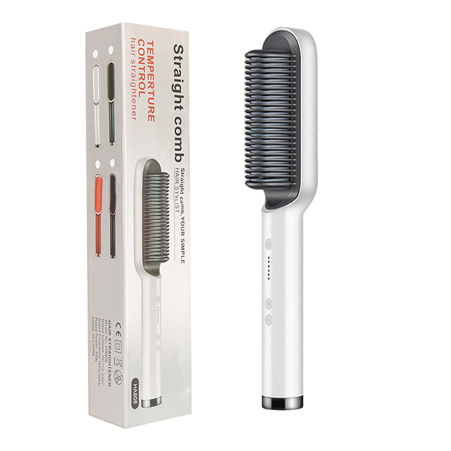 Hair Straightener & Hot Comb Electric Hair Brush