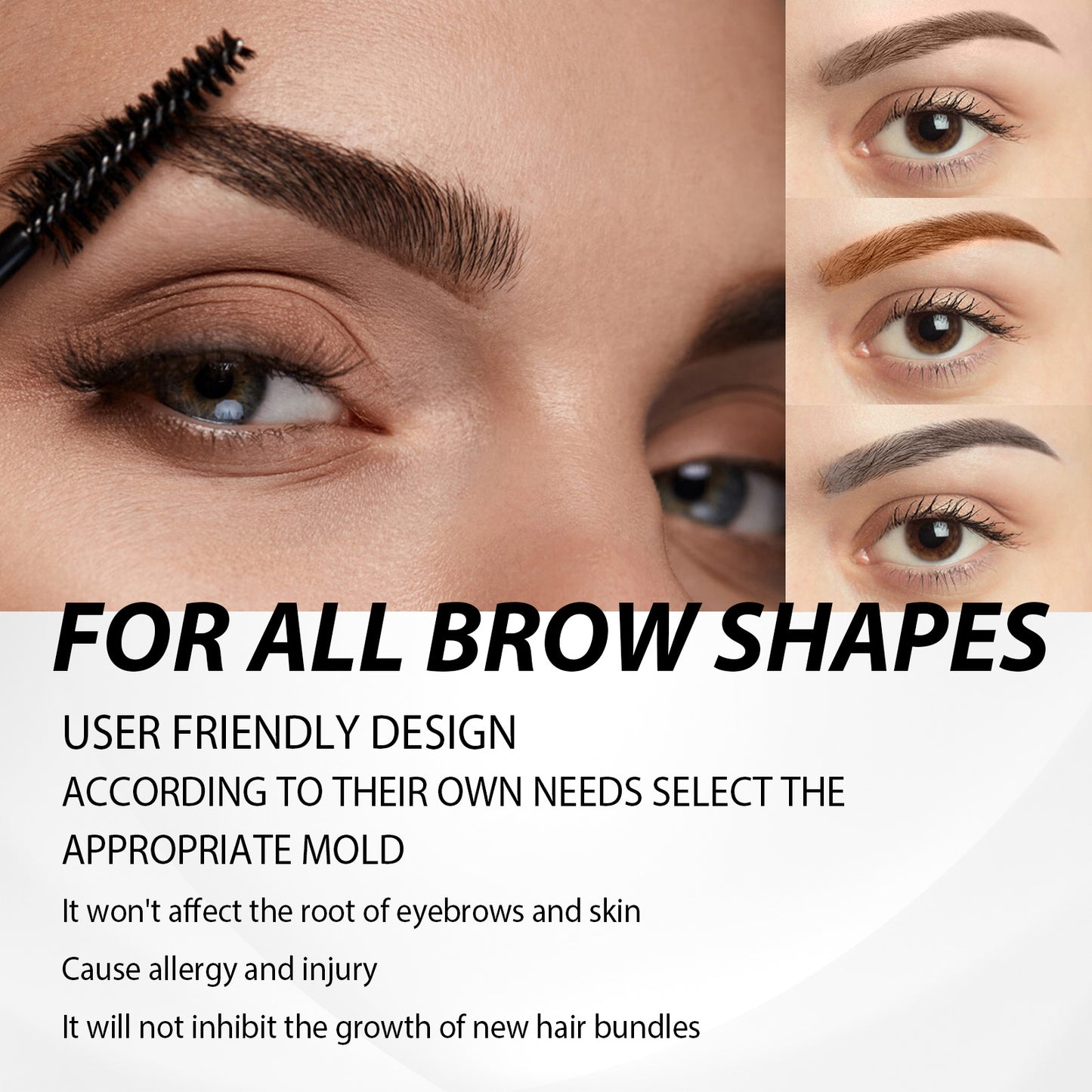 Brow Stencil Kit Sweat-Proof & Smooth
