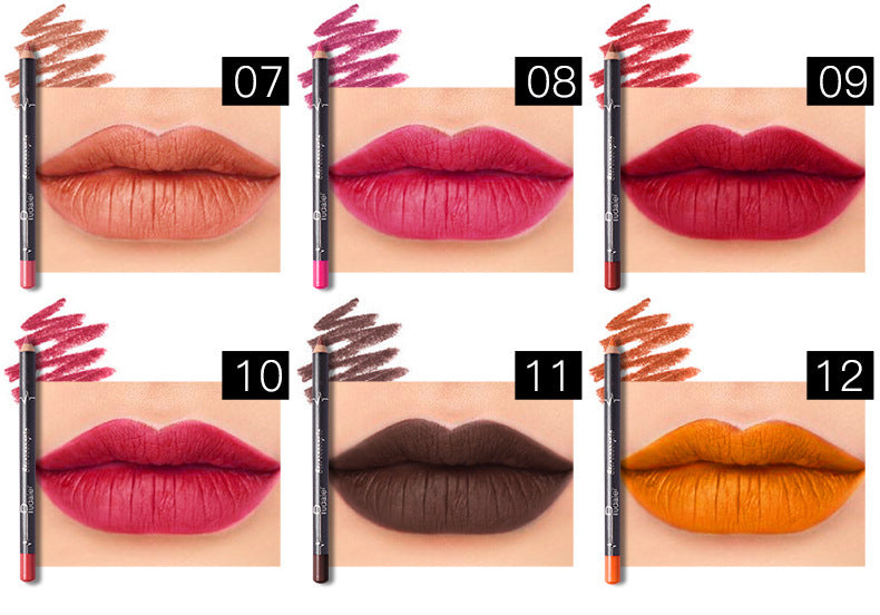 Pudaier Waterproof Lip Liner Pencil