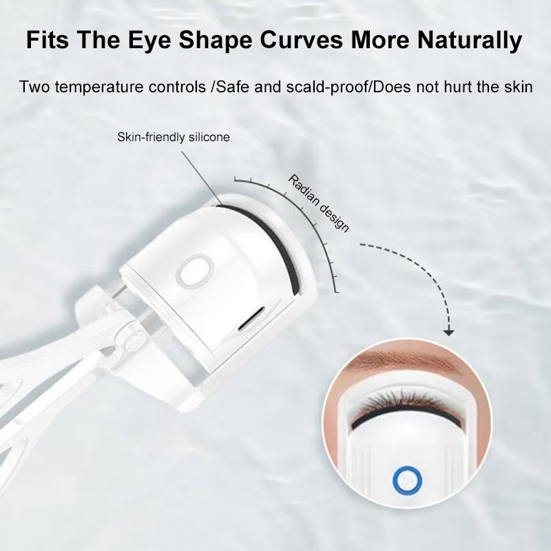 Handheld Portable Electric Heated Eyelash Curler