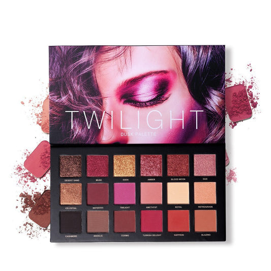 Twilight And Dusk 18 Colors Eyeshadow Palette