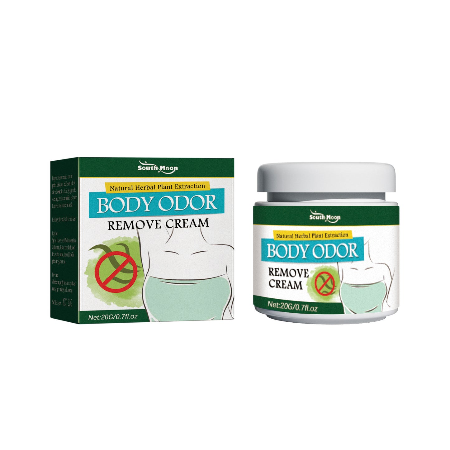 Herbal Body Odor Removal Cream